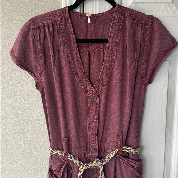 NWOT Free People Hit The Coast Coveralls - Picture 4 of 12